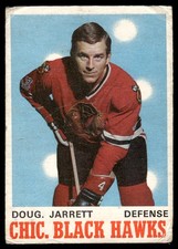 1970-71 O-Pee-Chee *C* Doug Jarrett Chicago Blackhawks #150