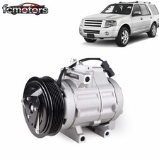 Ac Compressor W Clutch For Ford F-350 F-350 F-450 Super Duty V8 V10 2007-2010