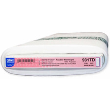 931TD White Fabric Interfacing, 20" x 10 Yards by the Bolt