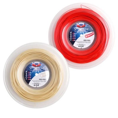 Color selection YTEX Profile 1.27mm 200M roll hard tennis polyester strings (19y