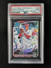 2018 Panini Chronicles SHOHEI OHTANI 7/25 Rated Rookie RC Black Optic #180 PSA 9