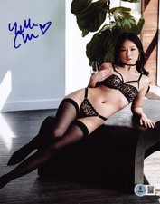 Hot Sexy Lulu Chu Signed 8x10 Photo Adult Star Autograph Beckett Hologram