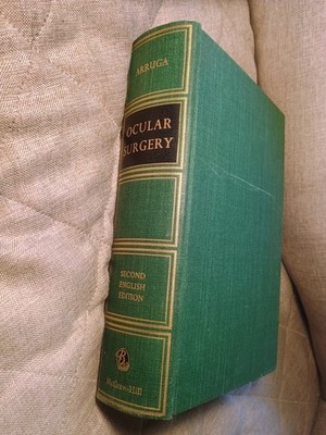 Ocular Surgery Arruga 1956 Second English Edition Illustrated McGraw-Hill