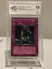 Robbin Goblin MRD-135 Graded BCCG 10 Mint Yu-Gi-Oh Card 2002 Unlimited [Vintage]