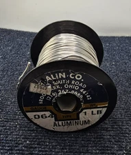 MALIN CO. Aluminum Galvanized Tie or Baling Wire .064 Gauge 1 lb Weight