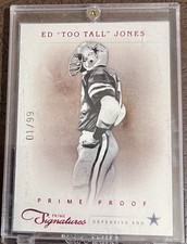 2012 Panini Ed “Too Tall” Jones #58, 01/99.