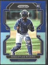 2022 Panini Prizm #108 Sebastian Rivero Carolina Blue Prizm