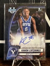 2024-25 Bowman U Chrome - Chrome Prospect Autographs Kanon Catchings Black Wave