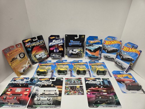Hot Wheels Lot Fast & Furious,TMNT,BTTF,Muscle Machines,Thundercats,Matchbox