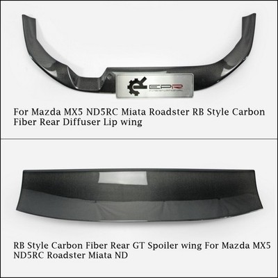 For Mazda MX5 ND5RC Roadster Miata ND Rear GT Spoiler/ Rear