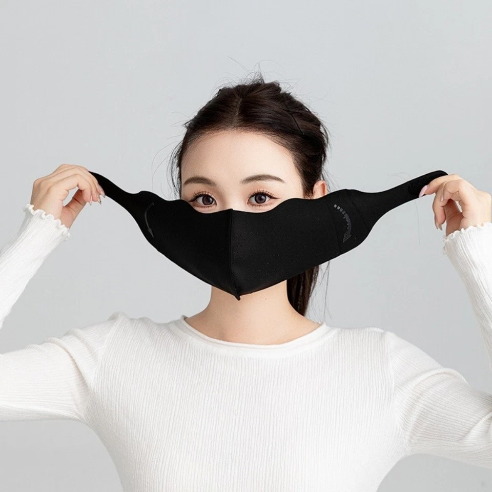 Autumn Winter Two-in-One Earmuff 3D Cycling Mask Warm Face Mask  Ear Protection - Image 4 of 4