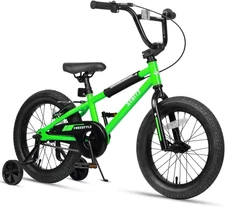 12 14 16 18 Inch Kids Bike BMX Style Bicycle with Training Wheels Coaster Brake 