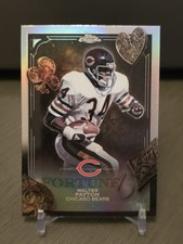 Topps 2025 Chrome NFL Walter Payton Fortune 15 Refractor Chicago Bears #F15-34
