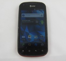 Pantech P9070 Burst AT T Cell Phone  Red 