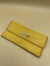 MICHAEL KORS Small Slim Envelope Card Wallet Leather YELLOW