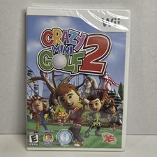 Crazy Mini Golf 2 (Nintendo Wii, 2009) - CIB Complete New Factory Sealed