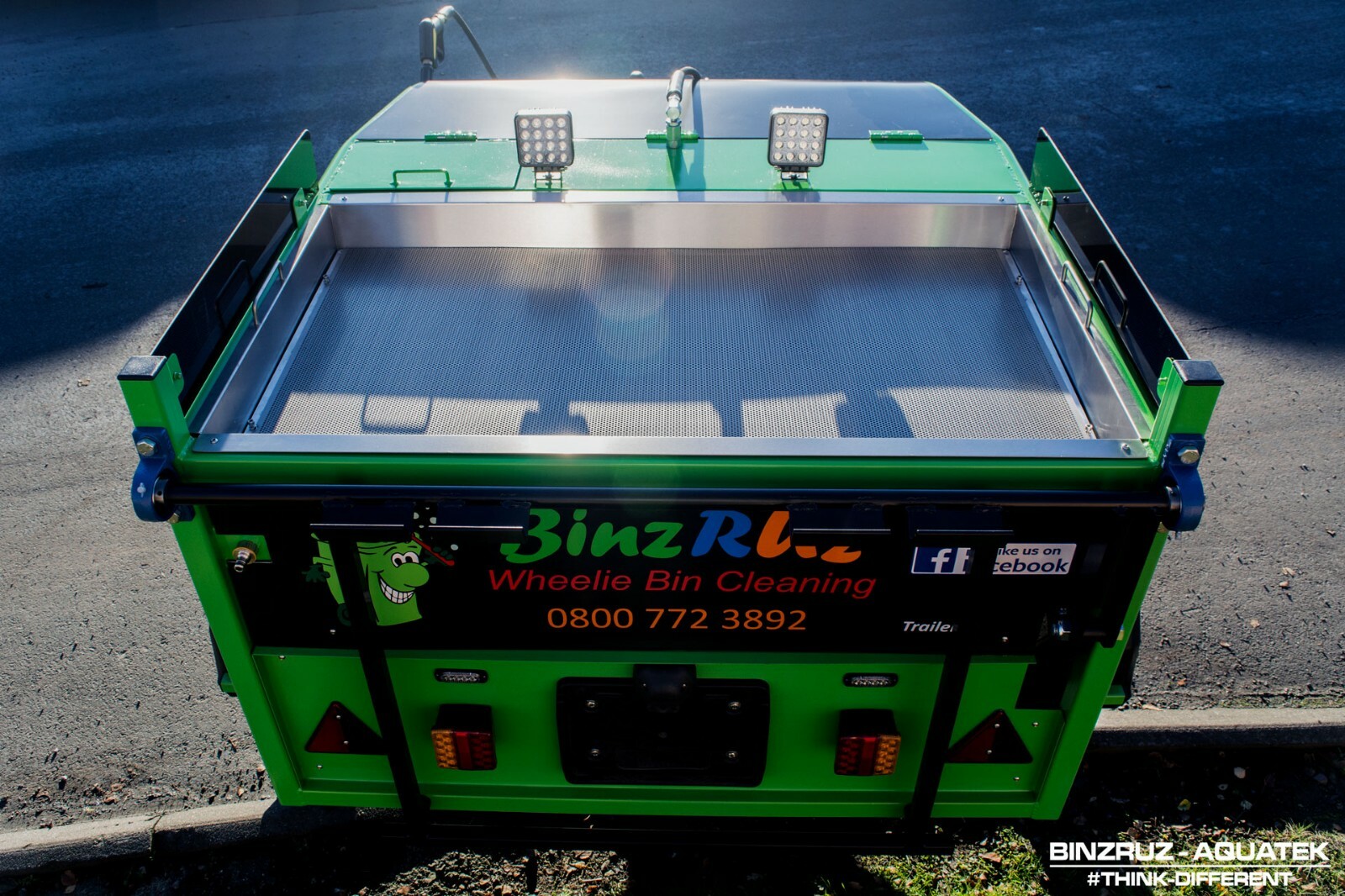 Wheelie Bin Cleaning BIZNRUZ AQUATEK Save £250 it ordered by a Jan 31st 2023! eBay