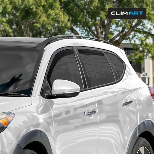 Rain Guards Vent Visors Shade for 2016-2021 Hyundai Tucson - Picture 3 of 8