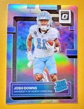 2023 Chronicles Draft Picks Optic Josh Downs Silver Prizm #12 Tar Heels