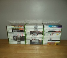  Empty Case XBOX 360 Lot Of 45 Green Purple Gray Artwork Cases Replacement