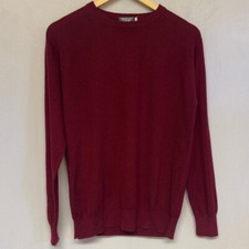100 Exclusive Cashmere Red Sweater Pullover - Women's Medium