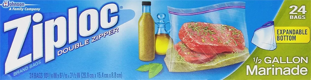 2 gallon ziploc outlet