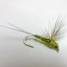 Three (3) Comparadun BWO - Blue Wing Olive (BWO/Baetis) Dry fly