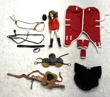 Breyer Barbie Saddles Tack Brenda Doll Cover Blanket Accessories Lot