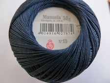 (6,00/100g) *Manuela* Häkelgarn, 50g, Stärke 15, Farbe 032