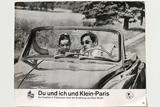 19630 Cinema Film Photo Defa Du And I Klein-Paris 1971 IN Cabrio Aston Martin