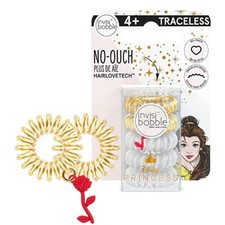 Invisibobble Disney Princess HairLoveTech No-Ouch Hair Rings 5 Count