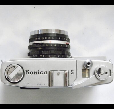 konica ⅡA Hexanon 1:2　48mm 🎦VIDEO👀🌟Near MINT🌟 Konica IIA Rangefinder Hexanon 48mm F2 From