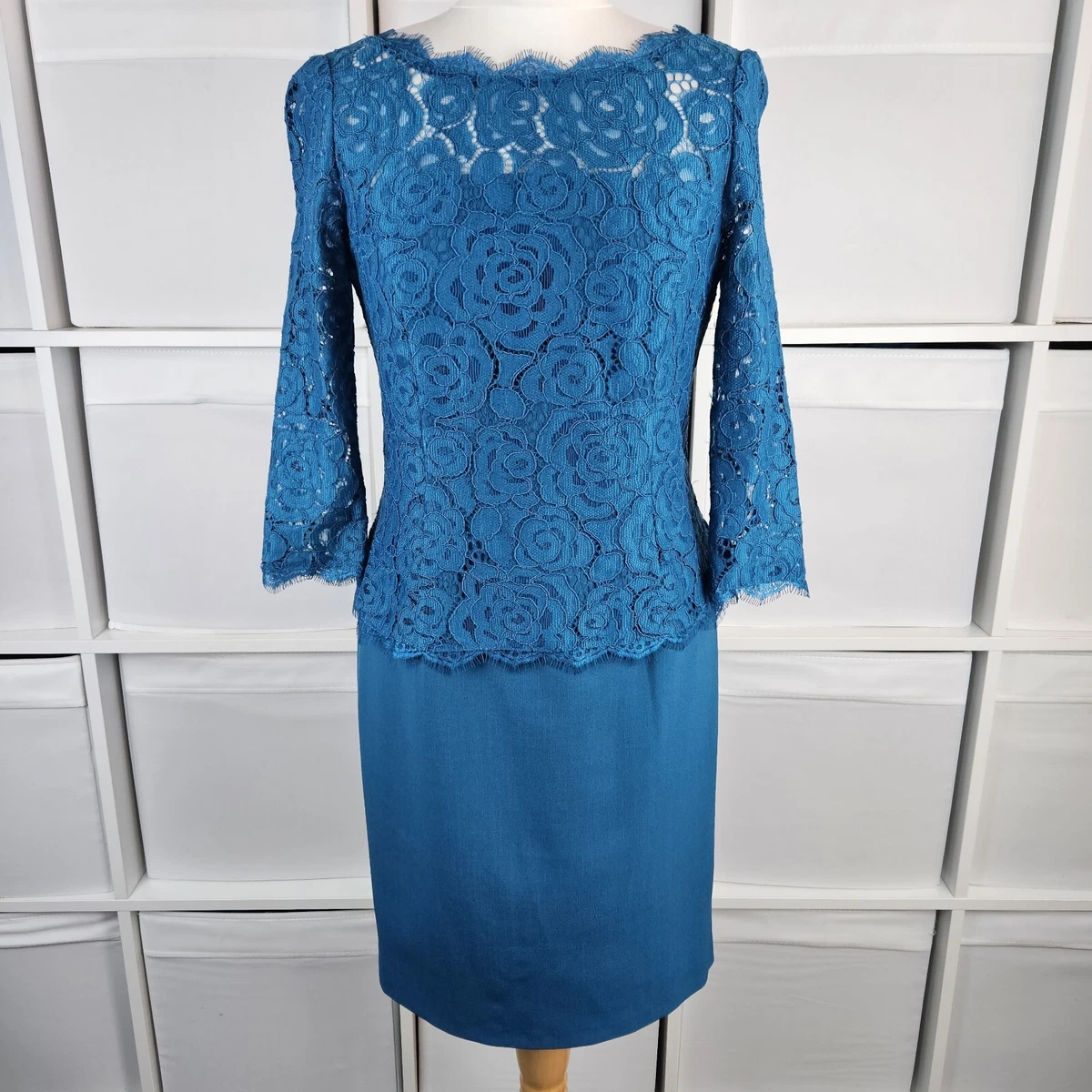 Adrianna papell cheap teal dress
