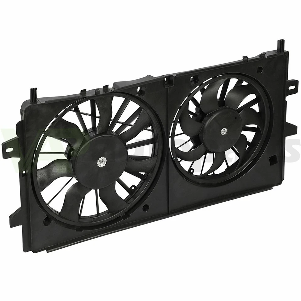 Conjunto de ventilador de refrigeración condensador radiador motor para LaCrosse Chevrolet Impala Foto 4 de 4
