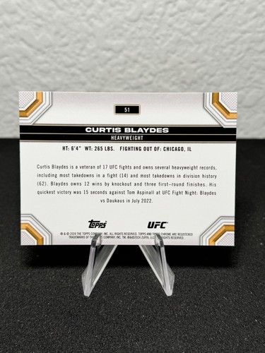 Réfracteur à prisme base UFC chromé 2024 Topps 1 - 200 - COMPLÉTEZ VOTRE SET - PYC - Photo 61/237