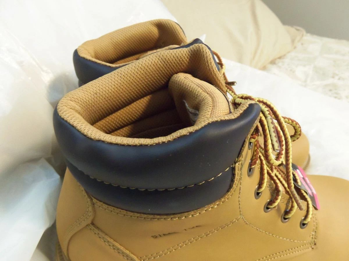NWT Women s Brahma For Her Caraway ll Steel Toe Boots Brown Lace Size 11