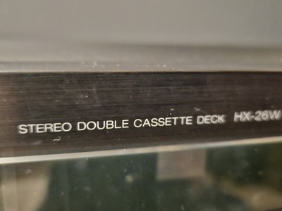 Platine Double Cassette AKAI HX-26W – Vintage Hi-Fi, Neuve Jamais Utilisée, Noir