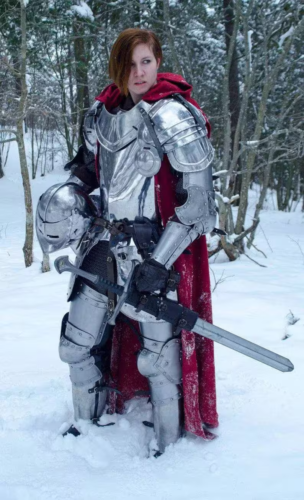 18Gauge Medieval Knight Suit Of Armor Templar Combat Full Body Armor in steel 18 - Picture 1 of 4