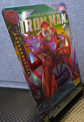 Iron Man Collectible Marvel SSR Super Secret Rare Rainbow Holo