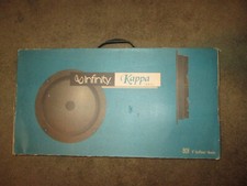 Rare Infinity Uniplane 80f Midbass 8" Woofers NOS Never Mounted  Pair #1