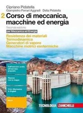 corso di meccanica macchine ed energia VOL.2 pidatella ZANICHELLI 9788808268976