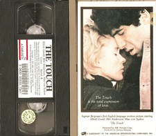 Ingmar Bergman: The Touch (1971, VHS) Elliott Gould, Bibi Anderson, Max von Sydo