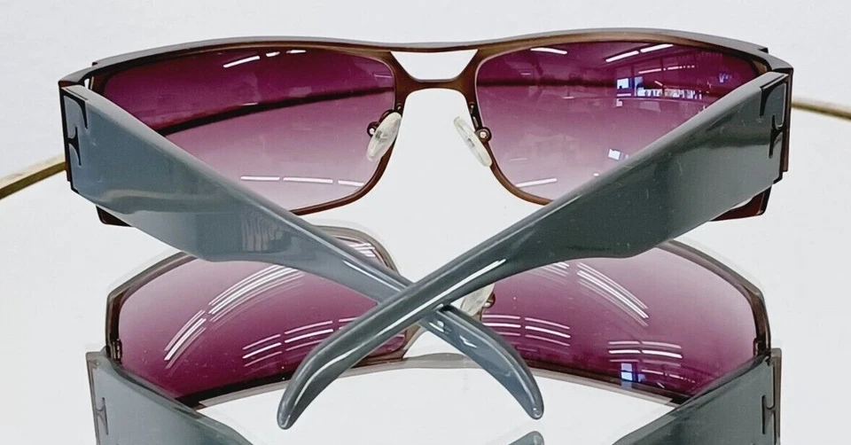 Gafas de sol GIANFRANCO FERRE GF79802 07/3 NUEVAS 67-16-125 marco de metal tinte degradado Foto 4 de 4