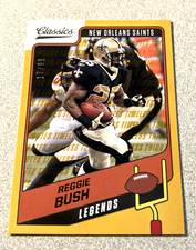 2021 Panini Classics Timeless Tributes Gold #145 Reggie Bush Saints /99