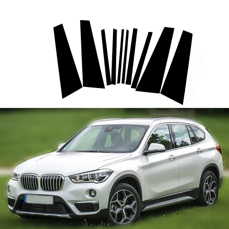 Pillar Posts Window Door Trim Fits BMW X1 F48 2016 2017 2018 2019 2020 2021 2022 - Image 4 of 4