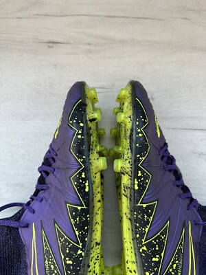 Nike Hypervenom Phantom 747213-550 Purple Yellow Football Cleats