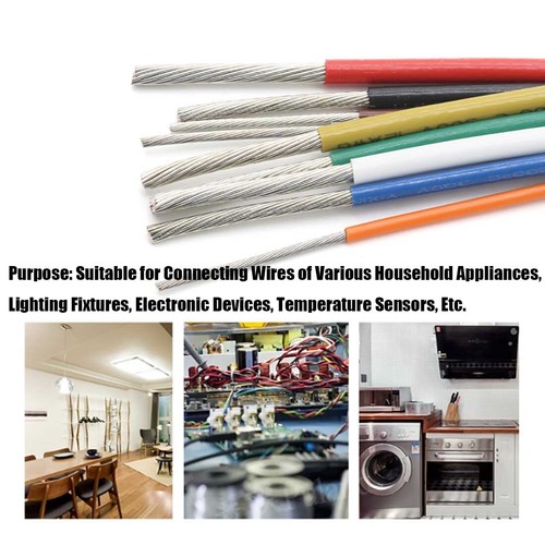PETT Single Core Cable Stranded 12~30AWG FEP High Temp Wire Cable Hook-up Wire - Picture 5 of 7