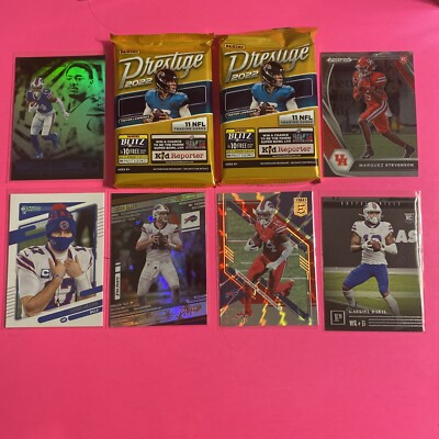 Buffalo Bills!! Josh Allen SP Stefon Diggs #/499 Davis RC 2 Sealed Prestige!