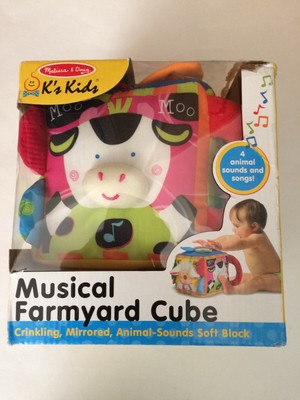 melissa & doug musical farmyard cube