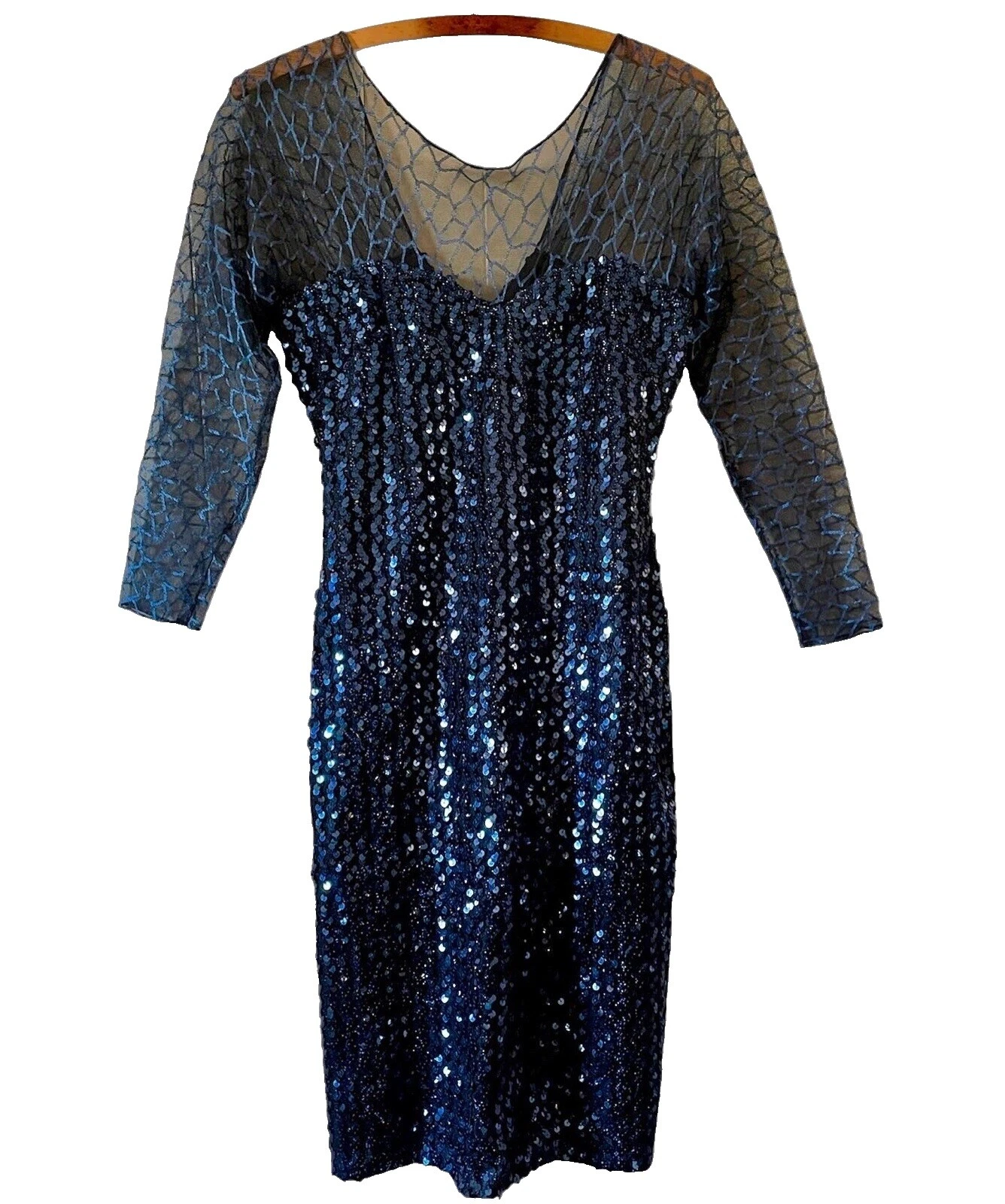 Fiesta de lentejuelas Wiggle/Lápiz Vestidos Vintage para Mujeres